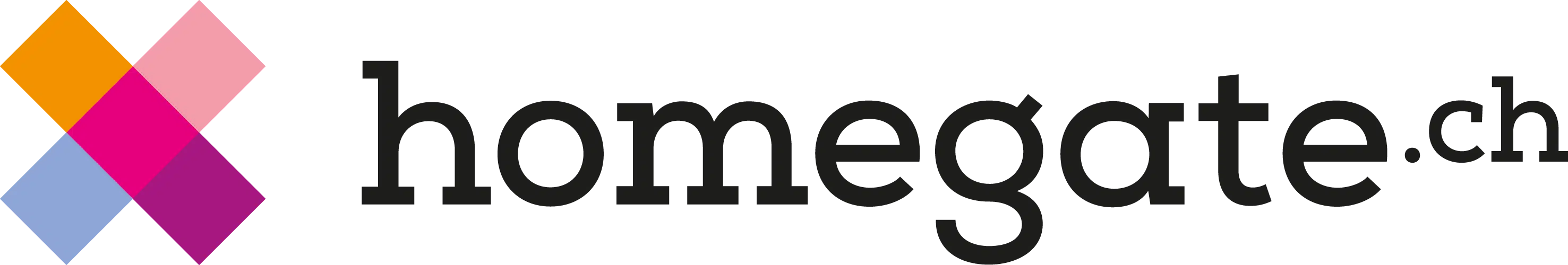 Homegate logo colour black