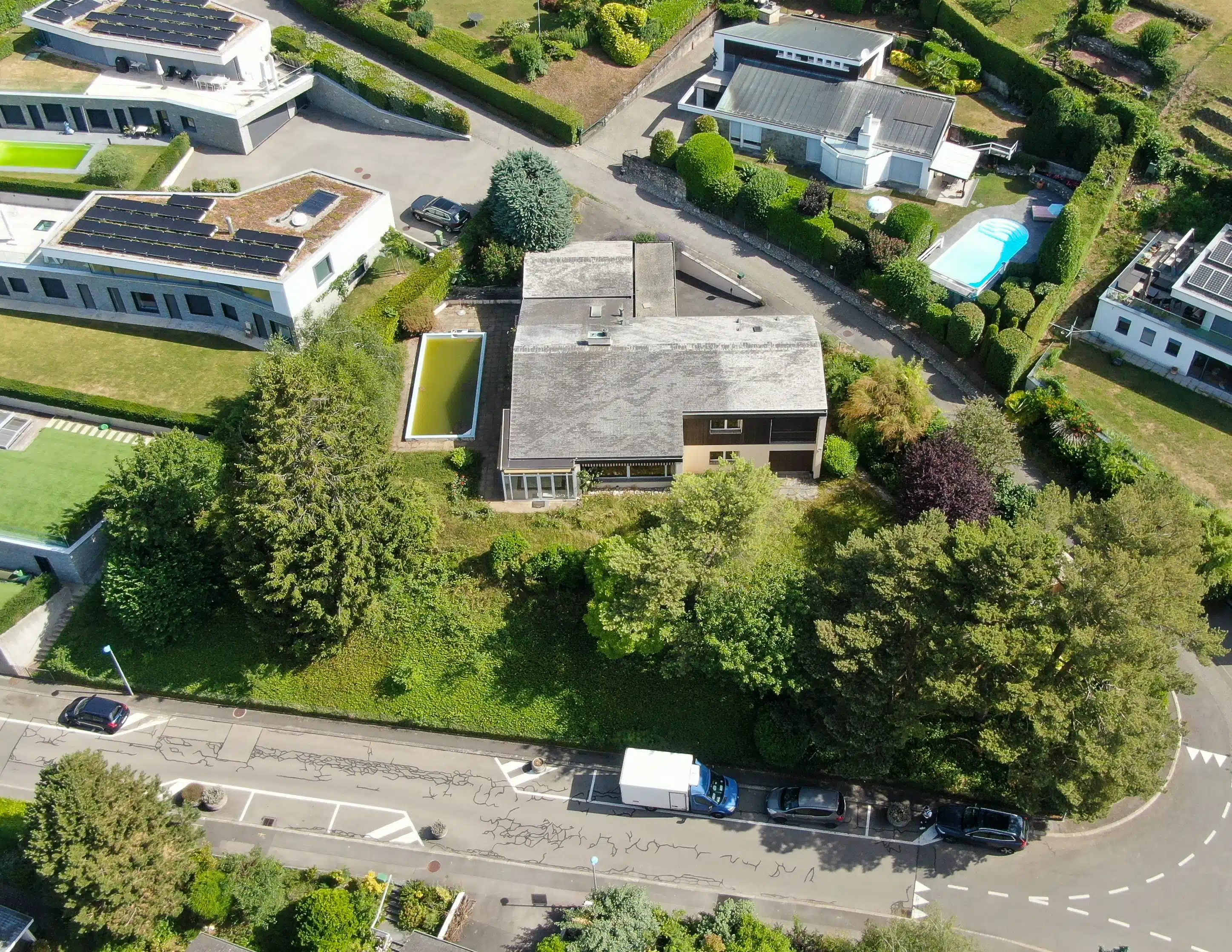 Maison mal entretenue